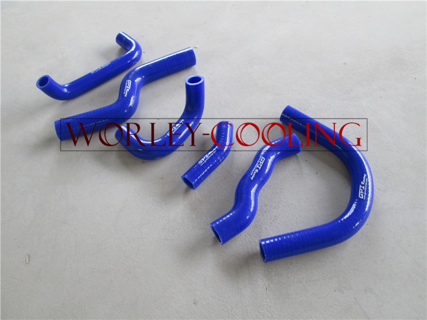 Durites Radiateur Silicone Rouge Pour Honda VFR400 NC30 (89-93) Et RVF400 NC35 (94-96) - Kit Complet