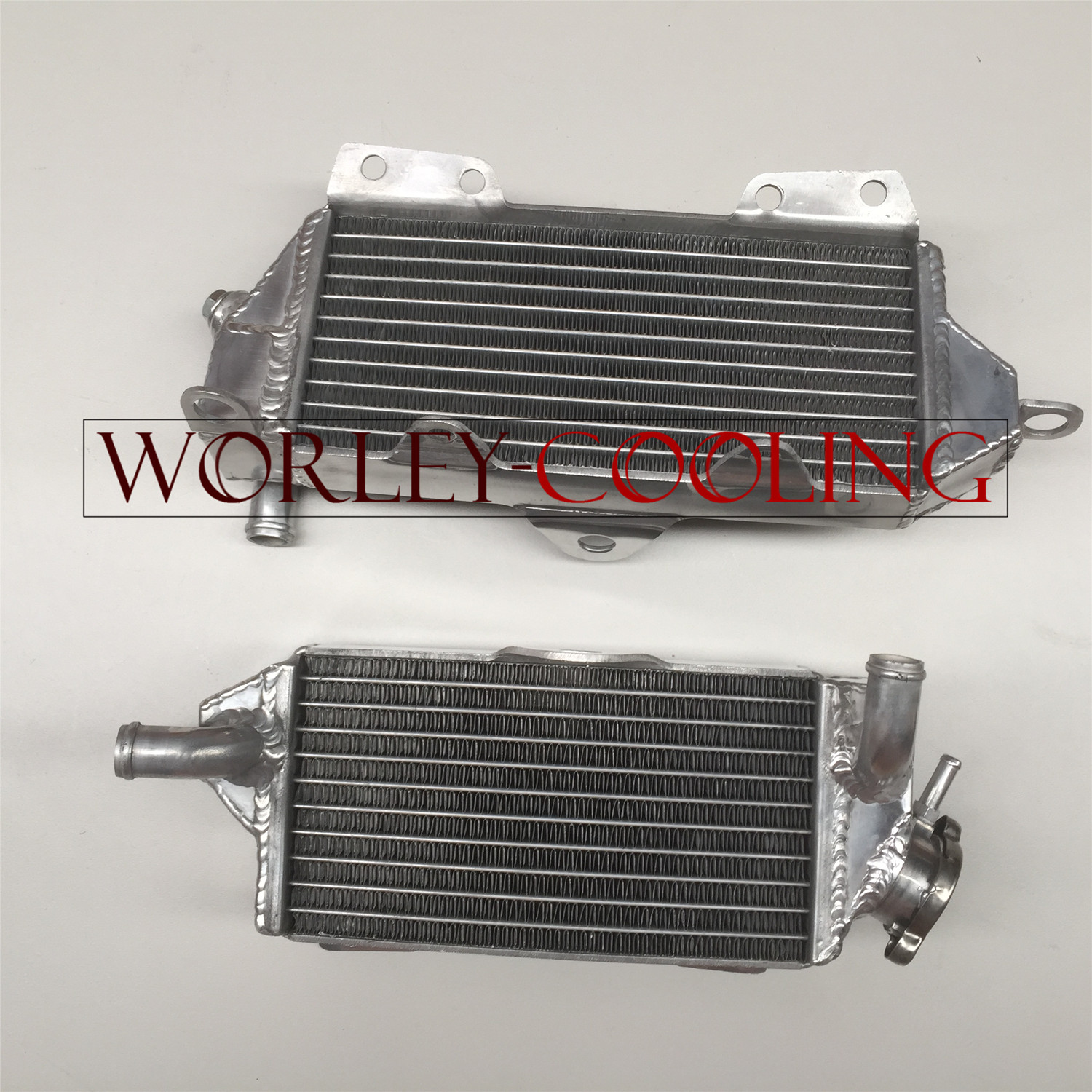 NJ-ALUMINUM Radiator FOR Kawasaki KX500 KX500D KX500E KX 500 D/E 1988 ...
