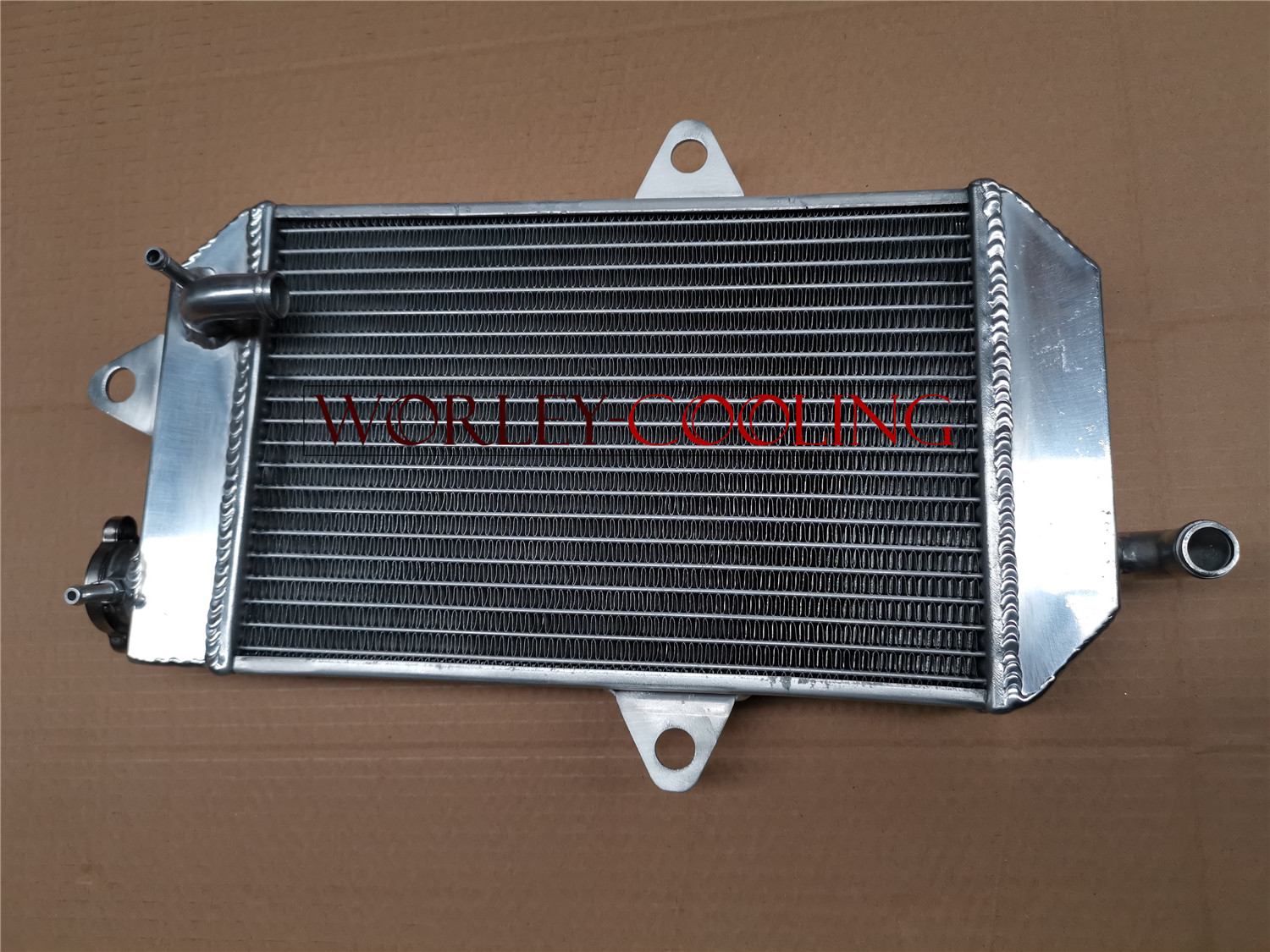 QLD-FOR ALUMINUM RADIATOR YAMAHA ATV BANSHEE YFZ350 1987-2007 88 89 90 ...