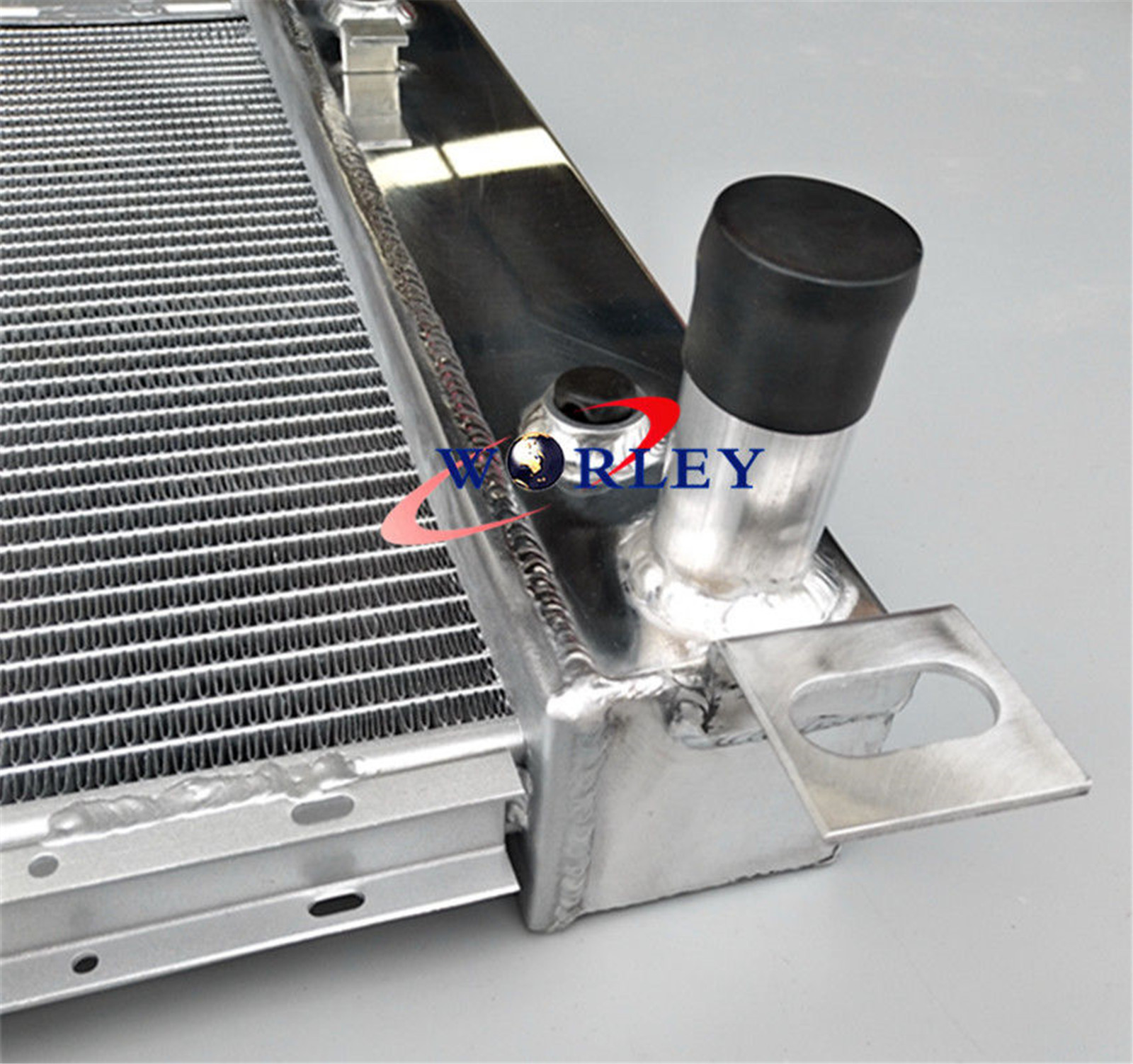 34" Aluminum Radiator For 2006-2013 Chevrolet Silverado 2500 4.8L 07 08 09 10 11 - Imagen 4 de 5