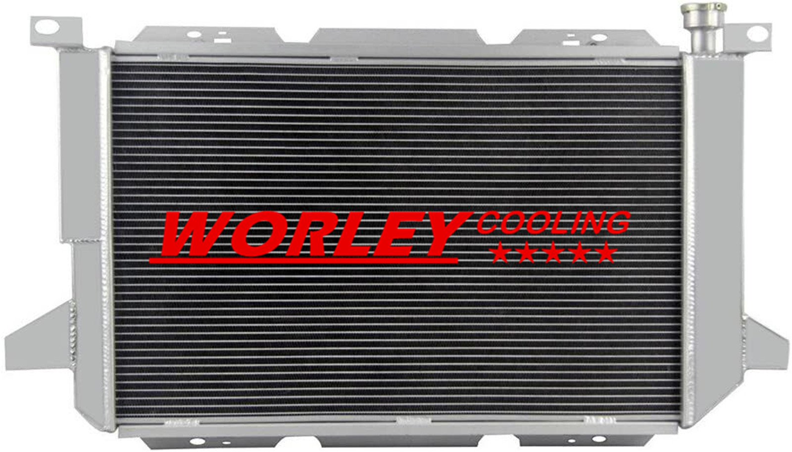 3Row Aluminum Radiator For 1988-1997 Ford F450 Truck 7.5L V8 Engine 89 90  91 92