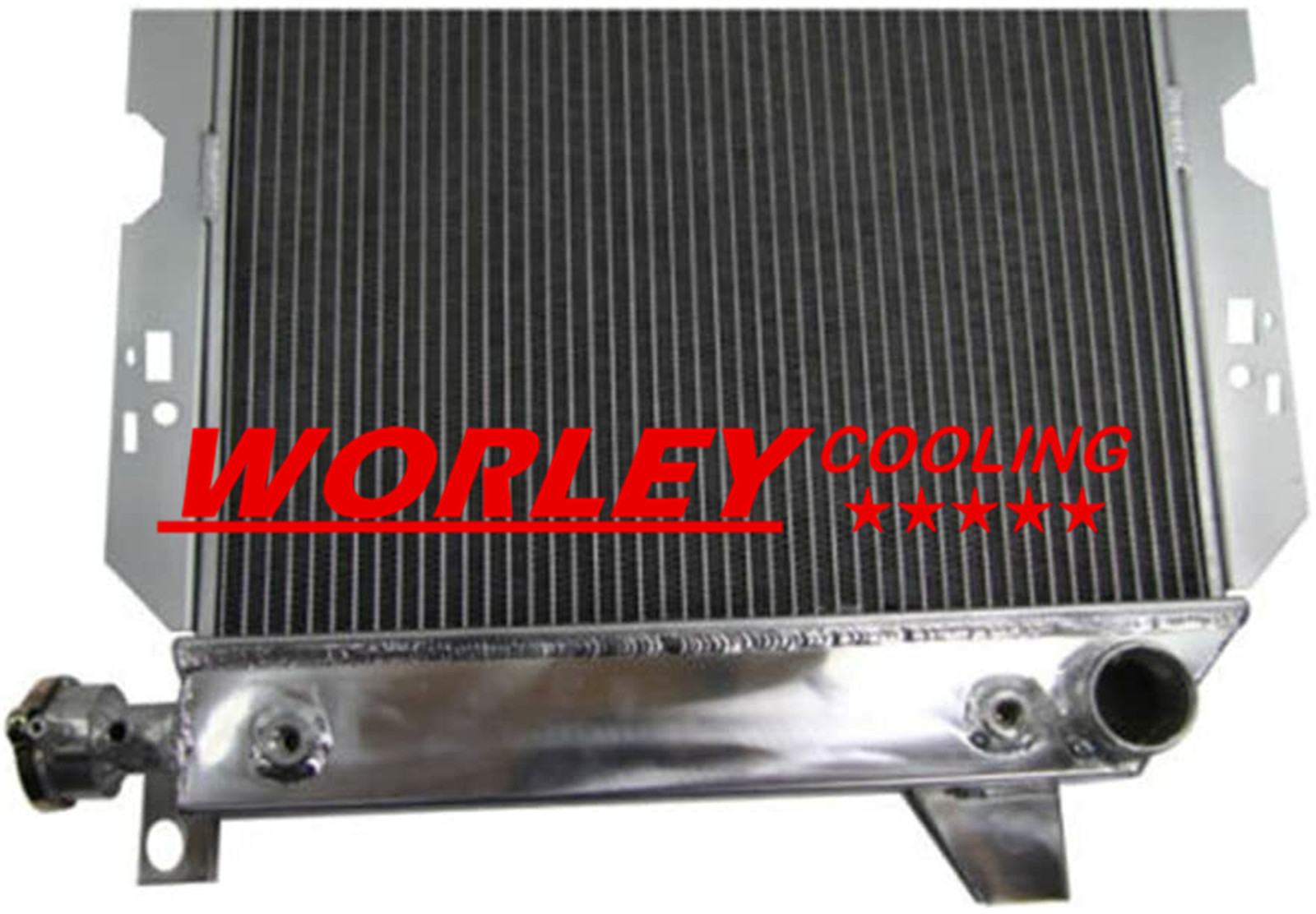 CA-44mm Aluminum Radiator For 1988-1997 Ford F450 Truck 7.5L V8 Engine 89 90 91 - Picture 6 of 7