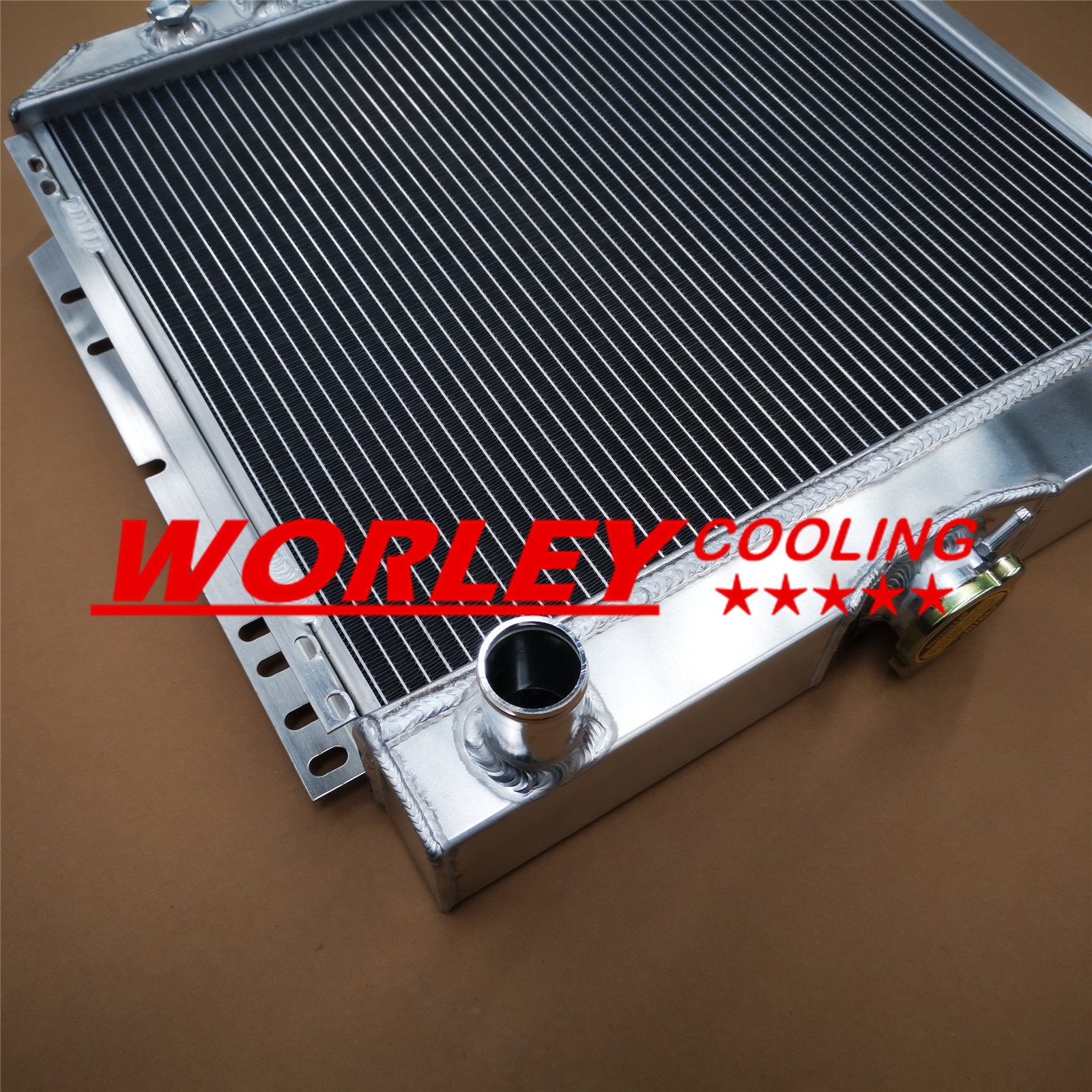 NJ-3Row Aluminum Radiator For 1971 1972 1973 MERCURY COMET 20" WIDE CORE new - Picture 9 of 12