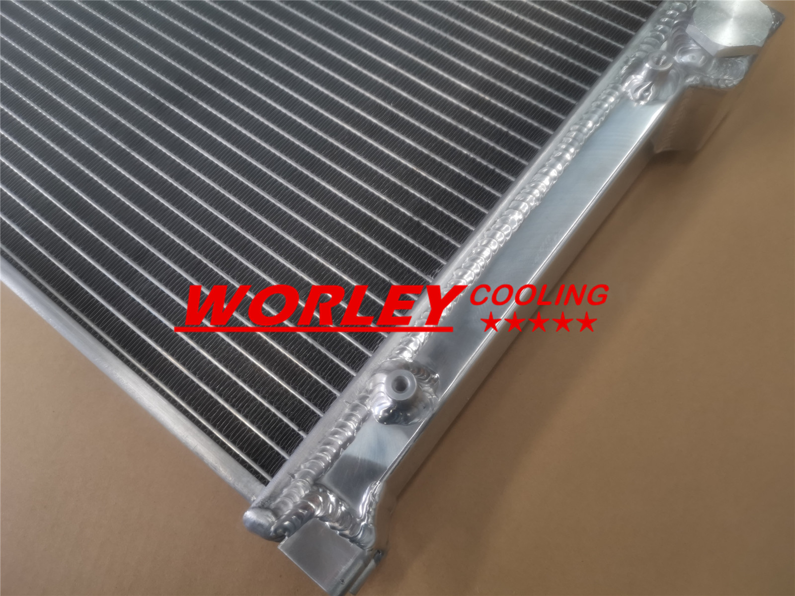NJ-DPI-837 Aluminum Radiator For 1985-1993 Volkswagen VW Cabriolet 86 87 88 89 - Picture 11 of 12