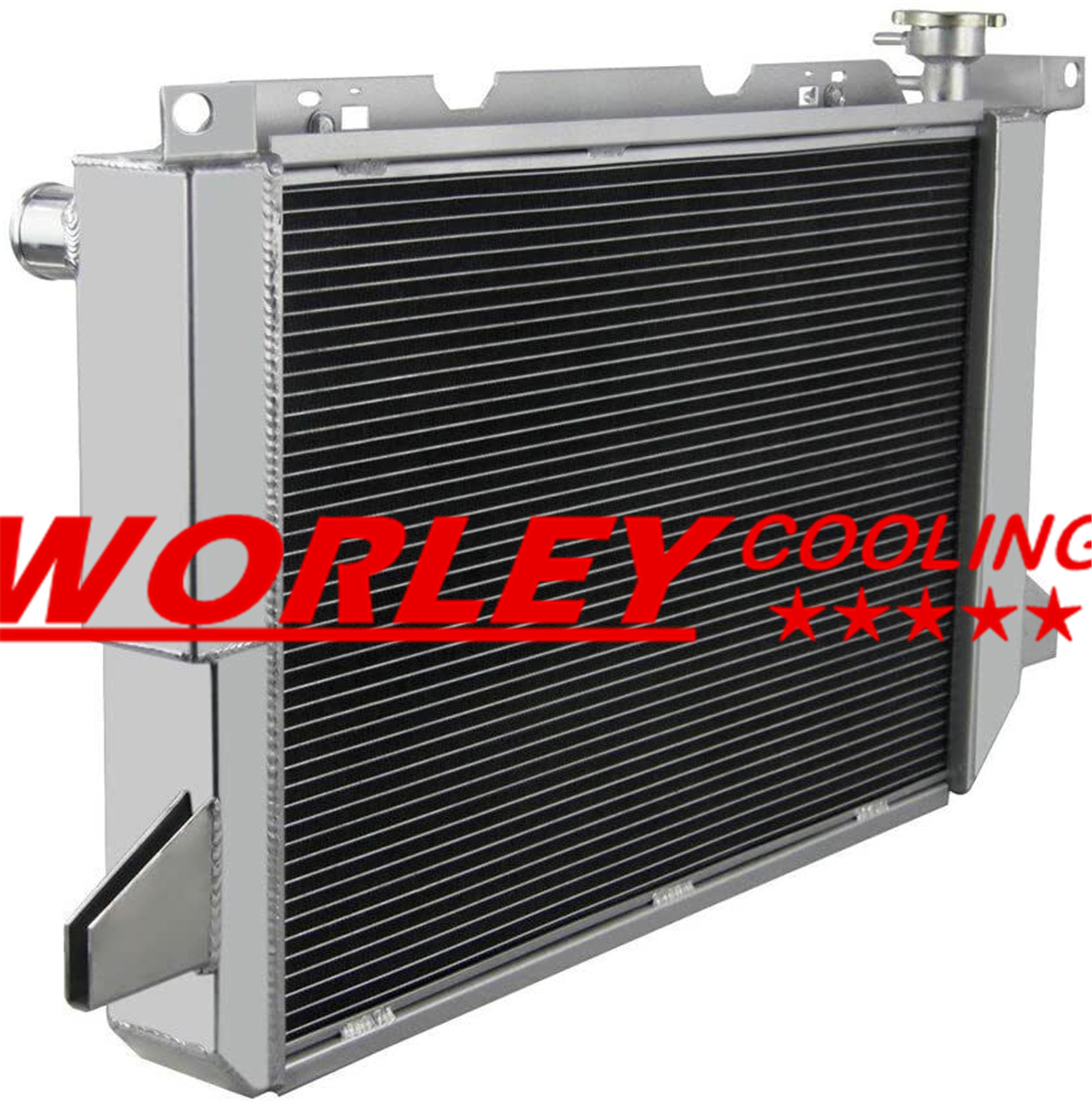 CA-44mm Aluminum Radiator For 1988-1997 Ford F450 Truck 7.5L V8 Engine 89 90 91 - Picture 3 of 7