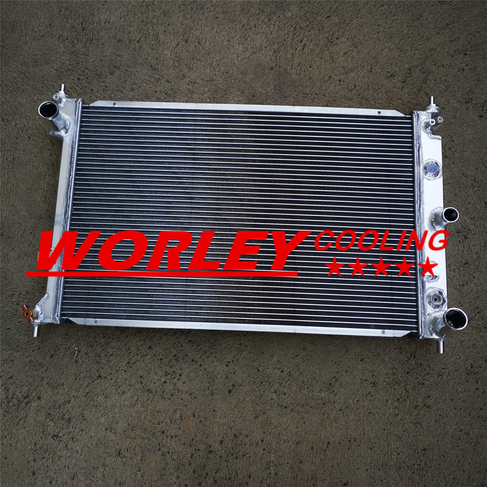 VIC-3 ROW Aluminum Radiator For Ford Falcon LTD XR6 XR8 BA BF 4.0L/5.4L ...