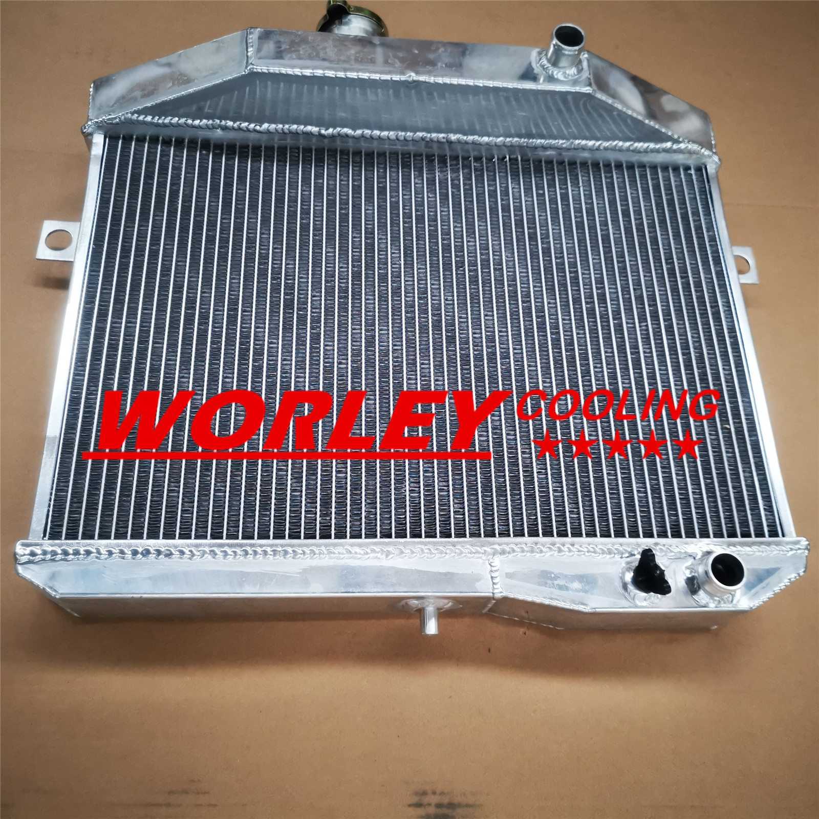 NJ-3ROW Aluminum radiator For Volvo Amazon P1800 B18 B20 engine GT 1959 ...