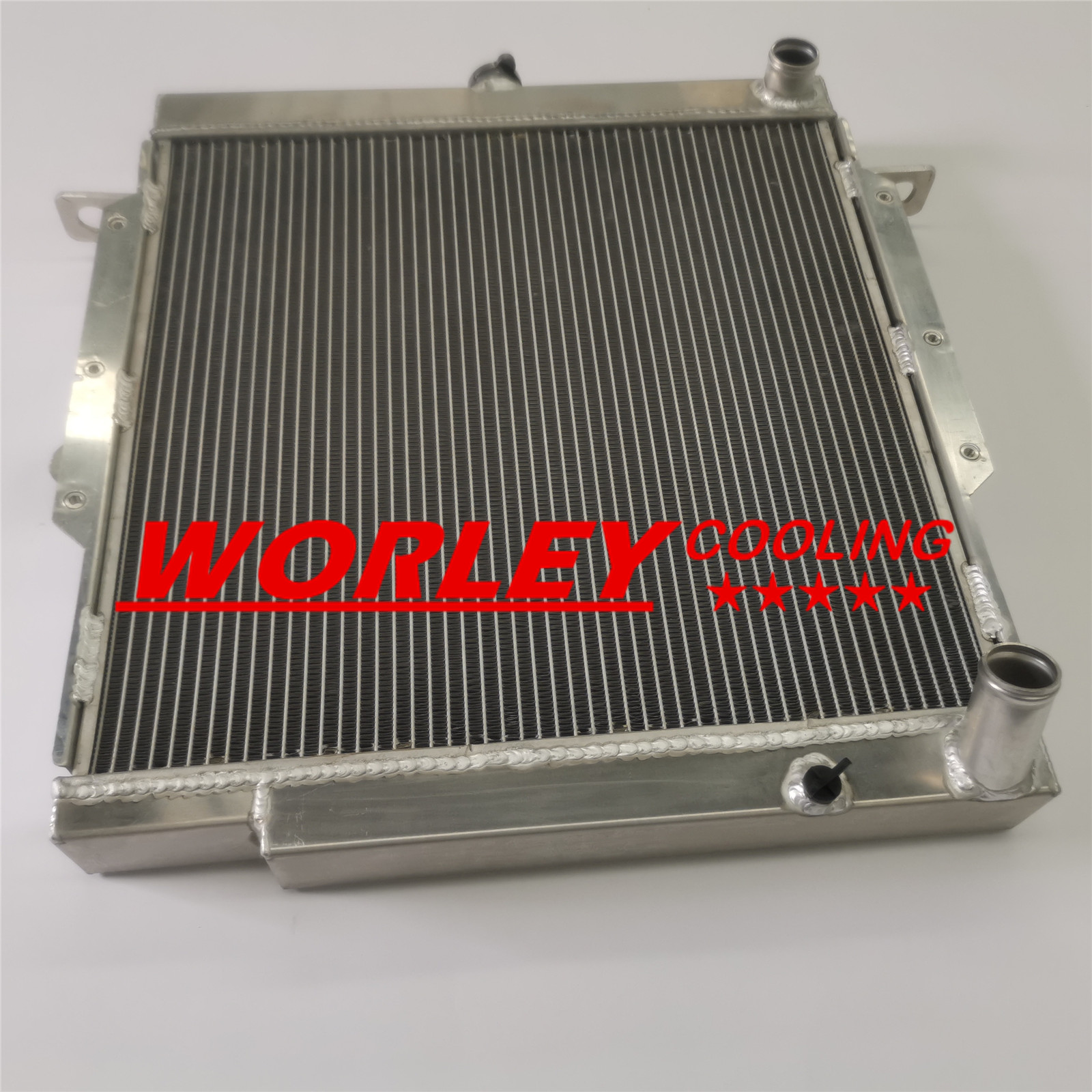 VIC-Aluminum Radiator for Toyota Landcruiser 75 Series 2H 4.0 Diesel ...