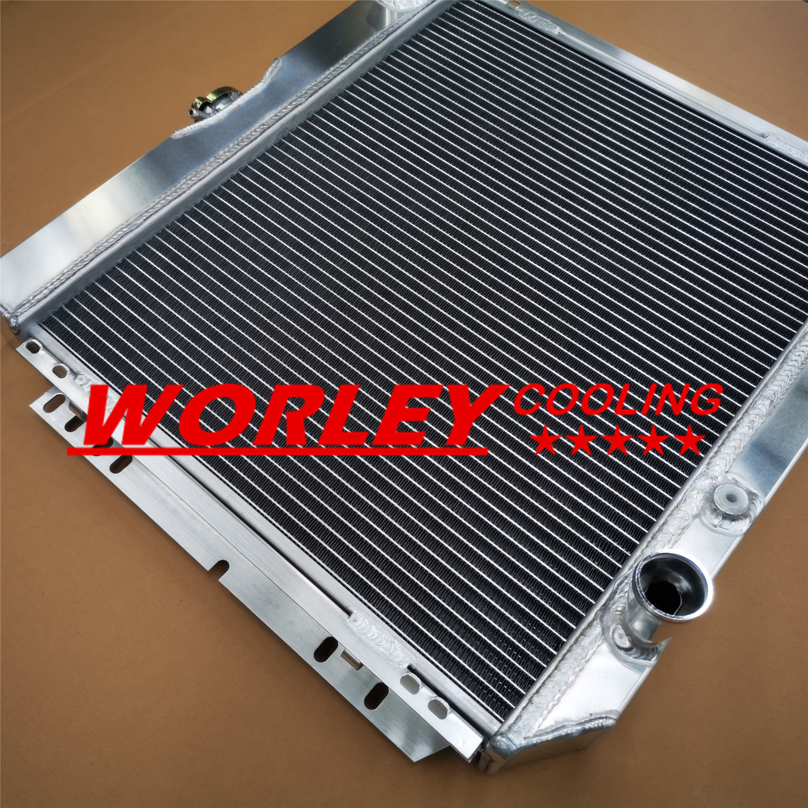 NJ-3Row Aluminum Radiator For 1971 1972 1973 MERCURY COMET 20" WIDE CORE new - Picture 2 of 12