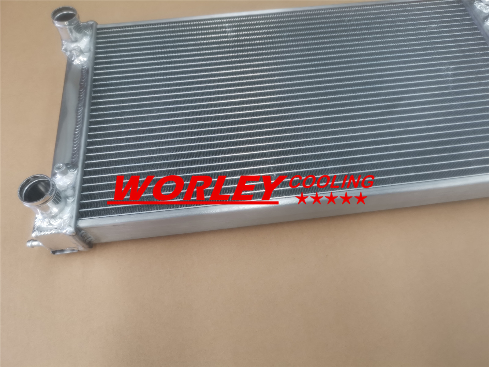 NJ-DPI-837 Aluminum Radiator For 1985-1993 Volkswagen VW Cabriolet 86 87 88 89 - Picture 9 of 12