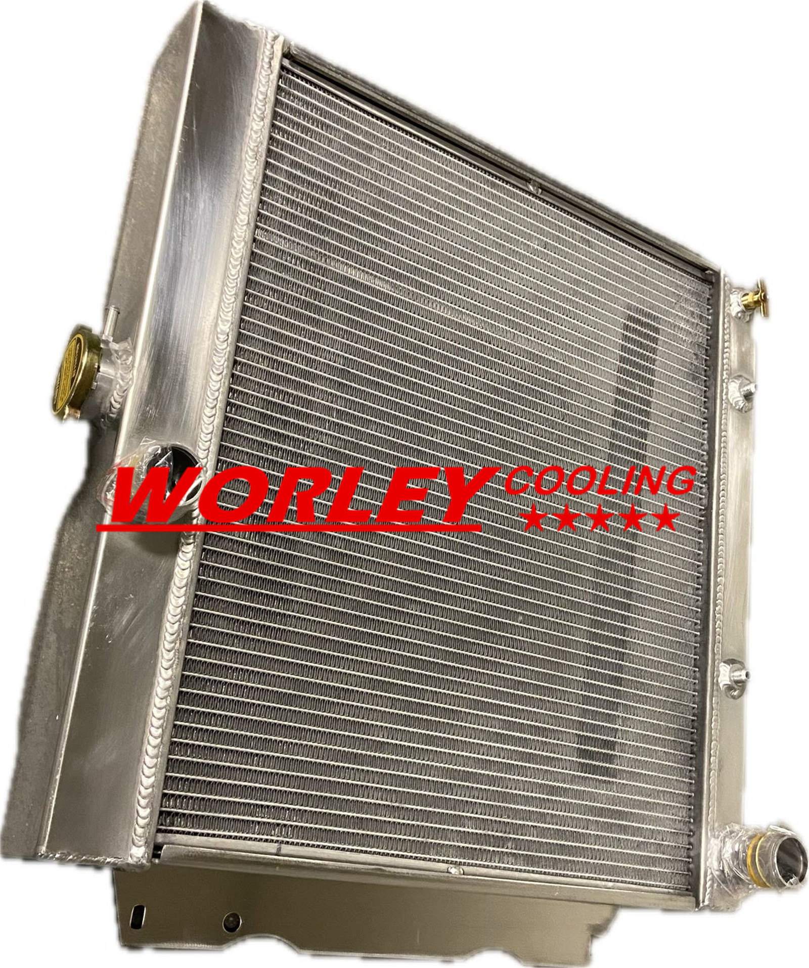 44mm RADIATOR for 1963-1969 Dodge MOPAR CAR Plymouth Belvedere Fury Valiant V8 - Picture 3 of 6