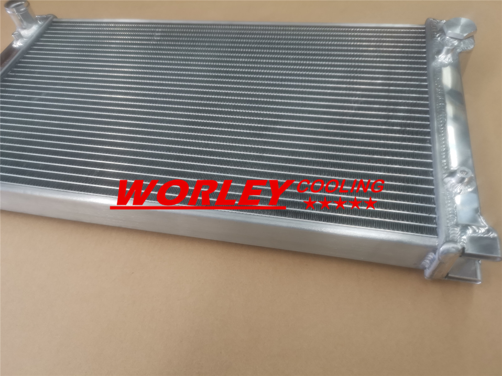 NJ-DPI-837 Aluminum Radiator For 1985-1993 Volkswagen VW Cabriolet 86 87 88 89 - Picture 10 of 12
