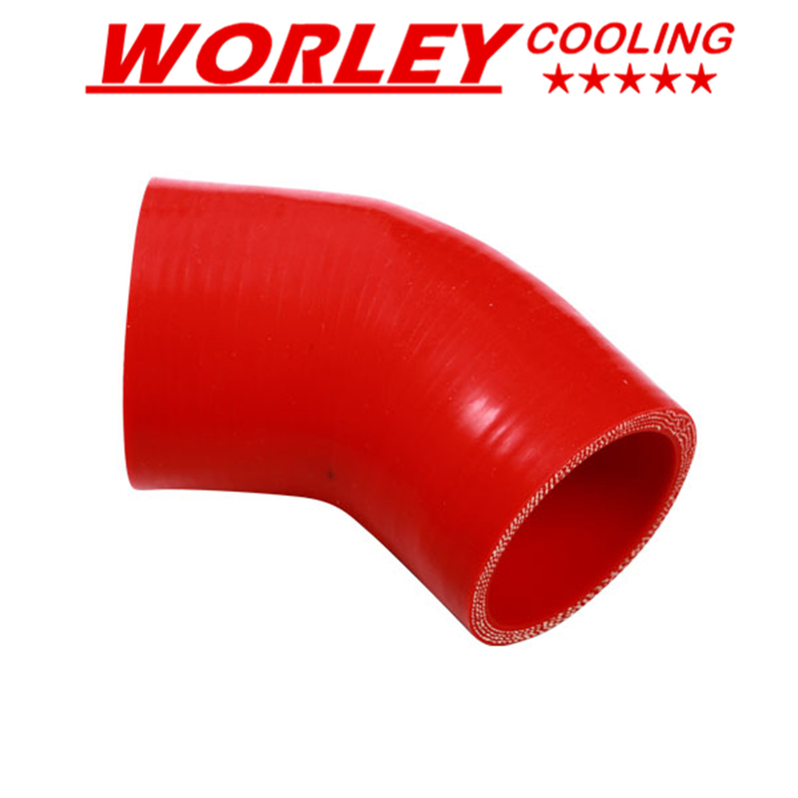 Vic Silicone 45 Degree Elbow Reducer Hose 64mm70mm 25275 Red Brand New Ebay 2632